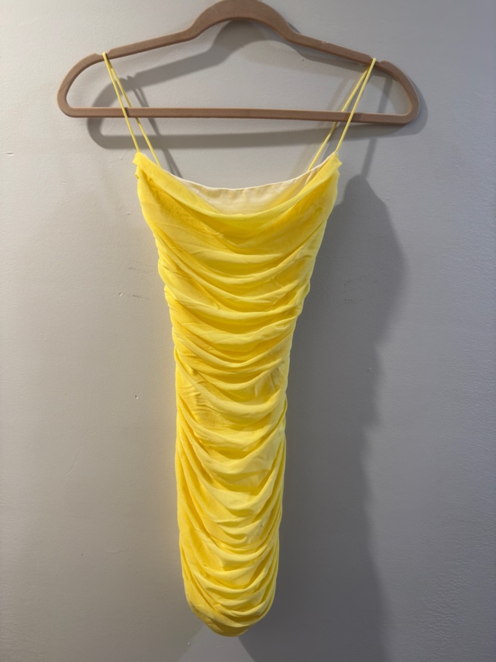 Klesis Sunny Ruched Mini Dress - Women Size Small (worn once)